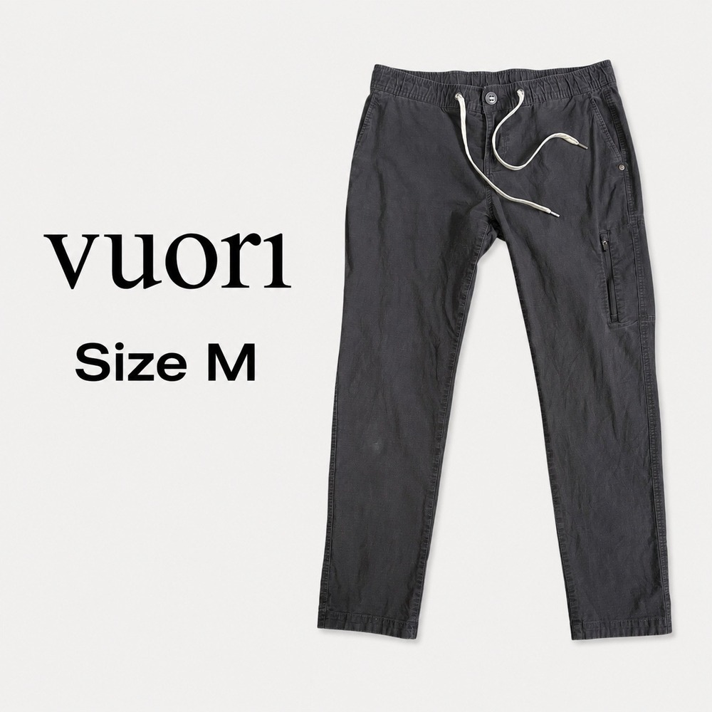 Vuori Ripstop Climber Stretch Cargo Pants Womens Medium Charcoal Gray VW401 $98
